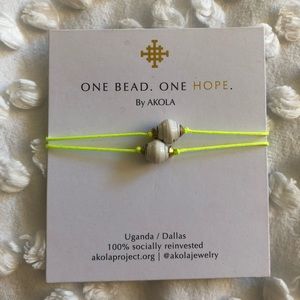 Akola ‘one bead one hope’ bracelet